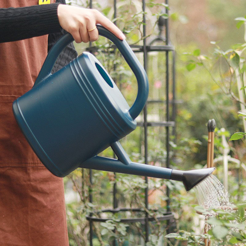 Det er flere forholdsregler når du bruker en vannkanne til å vanne blomster